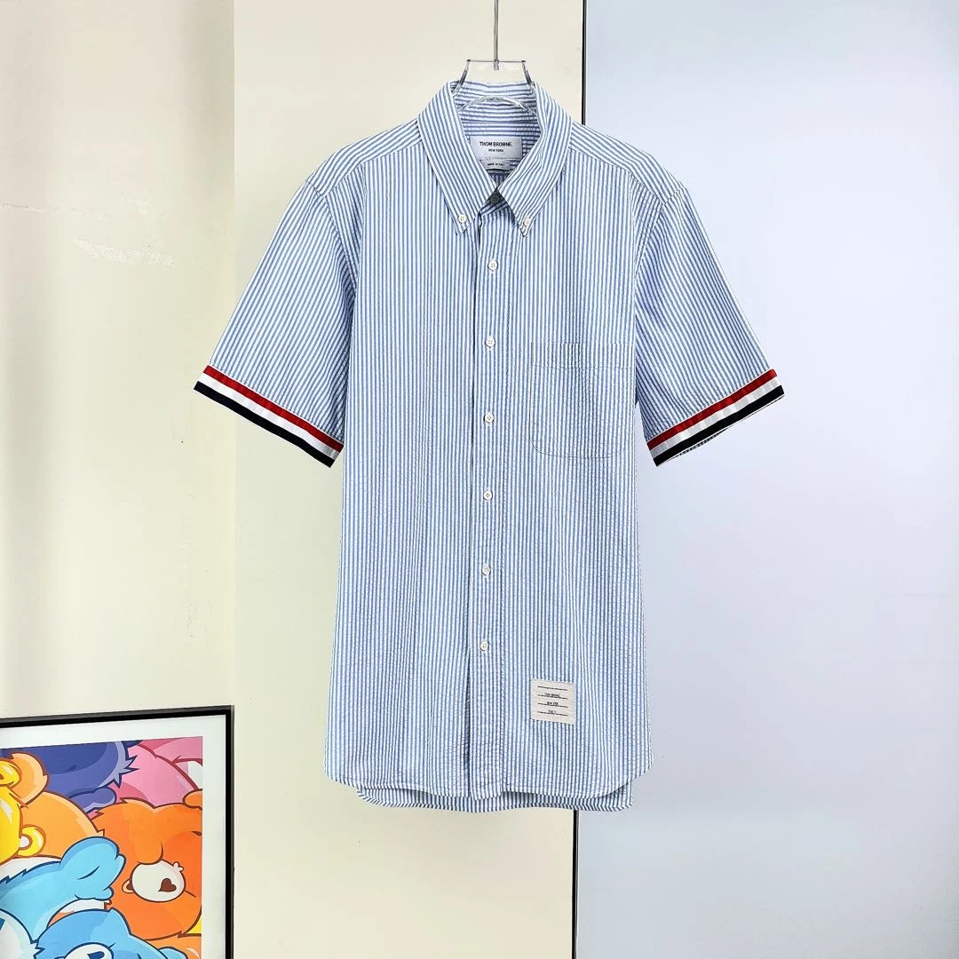 95新/ThomBrowne / 短袖衬衫/3码/Xspa7068