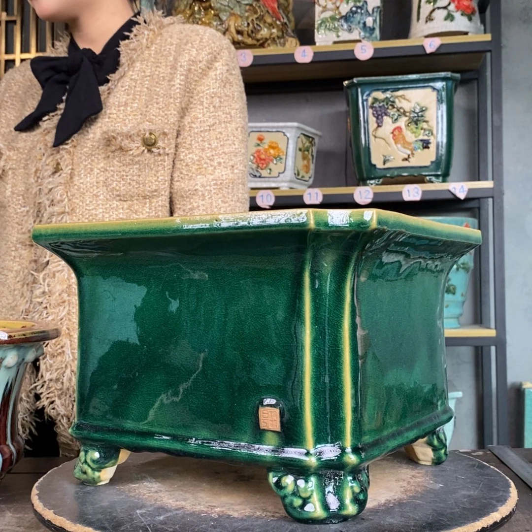 红陶順1绿色方盆