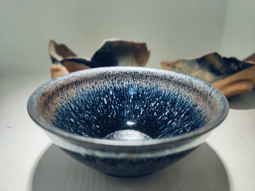 宋韵风格古法柴烧建盏，以直播间为准