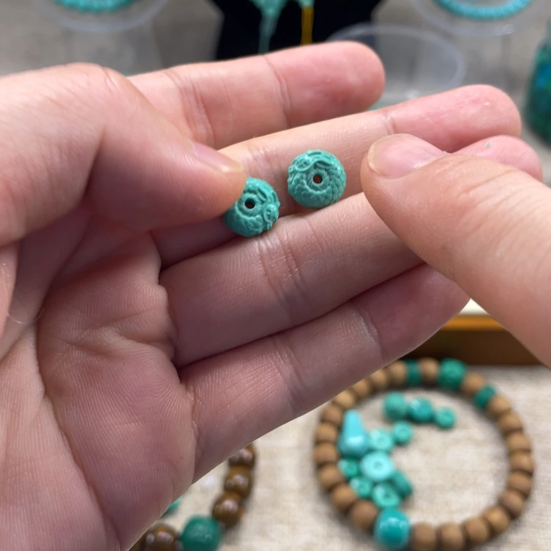 原生态湖北矿小配饰，直径10