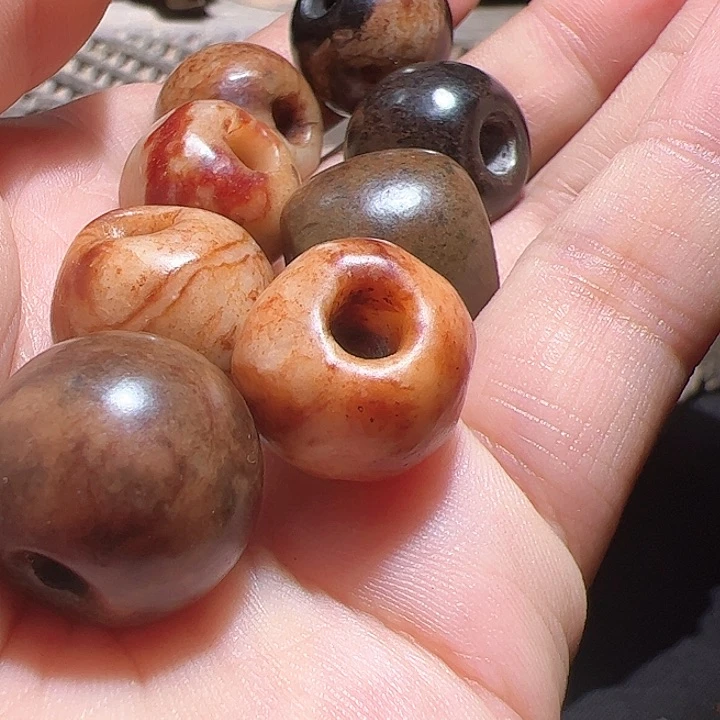 和田玉（糖玉）未镶嵌颈饰福*老