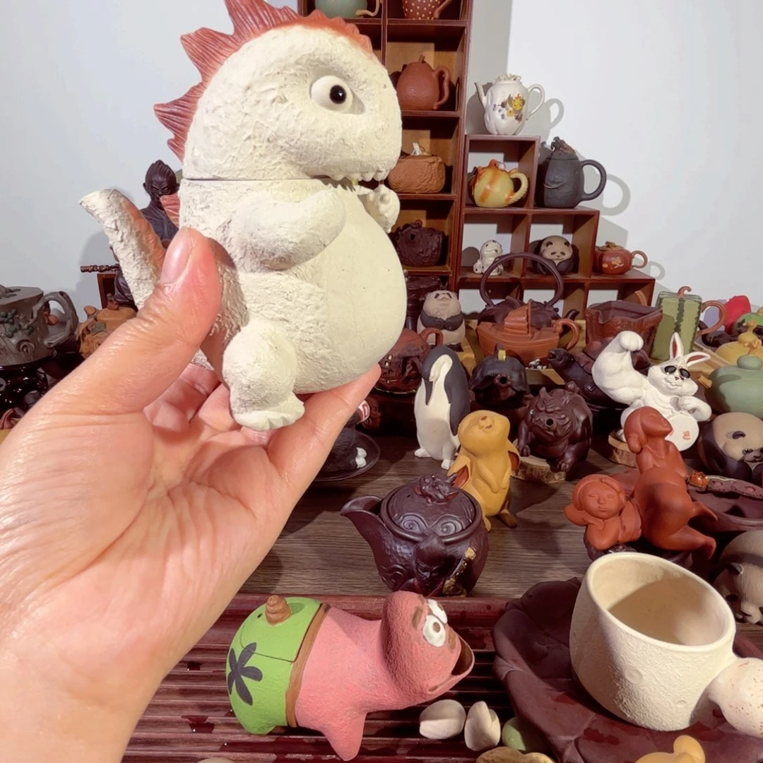 紫砂茶壶大*派纯手工制作过程非常