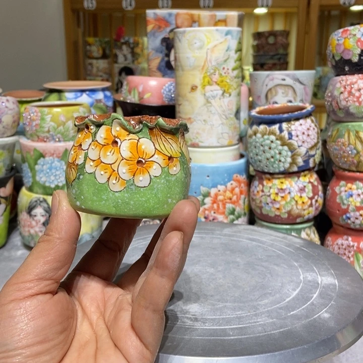 景德镇艺术手绘作品