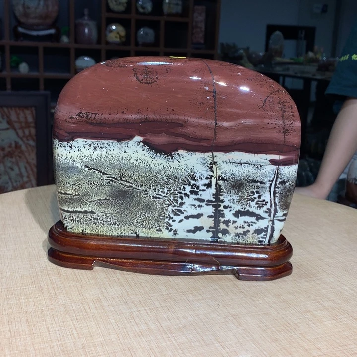 ，广西国画石摆件，观赏收藏送礼