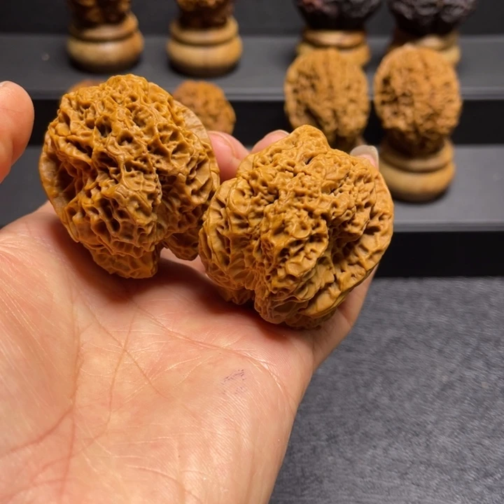 文玩核桃吊坠F古蟾44