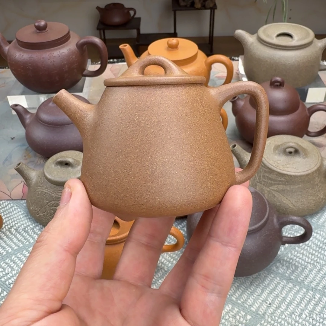 紫砂茶壶福利价 高石瓢 老段 135cc