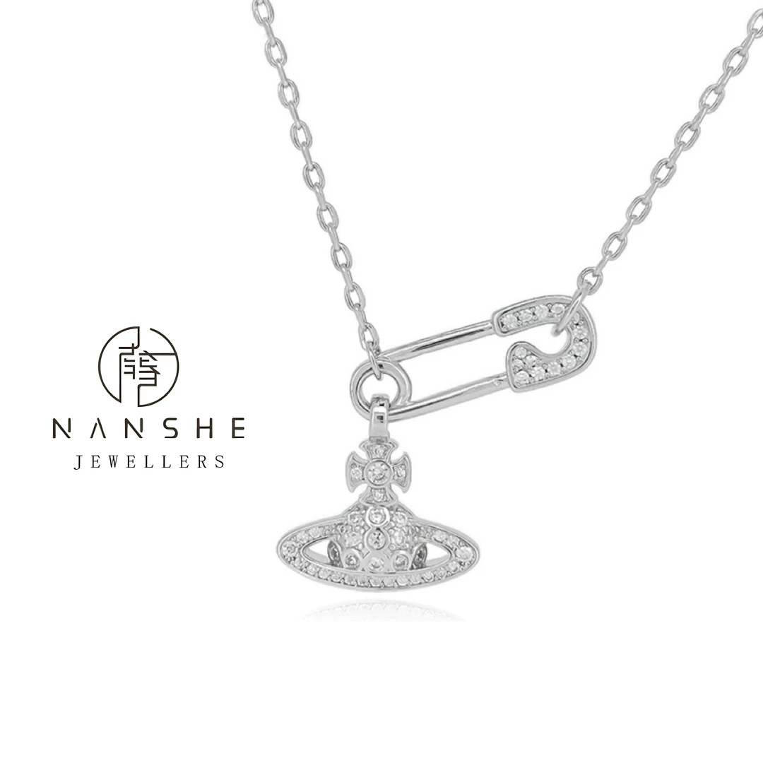 NANSHE/南奢   别针轻奢项链精致简约