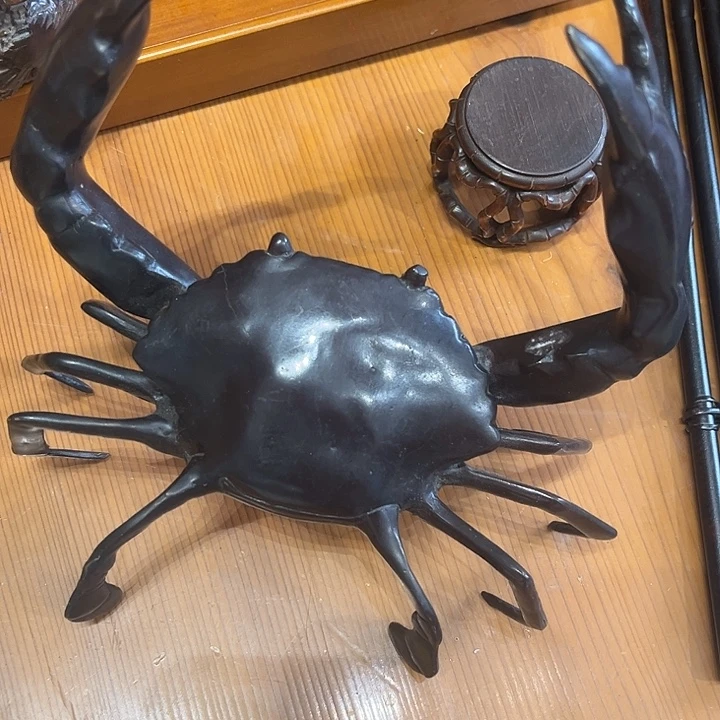 铜中古工艺品摆件