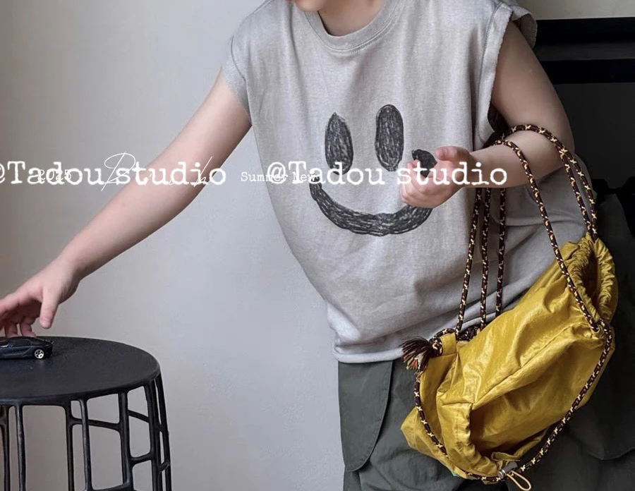 亲子｜笑脸｜薄款背心