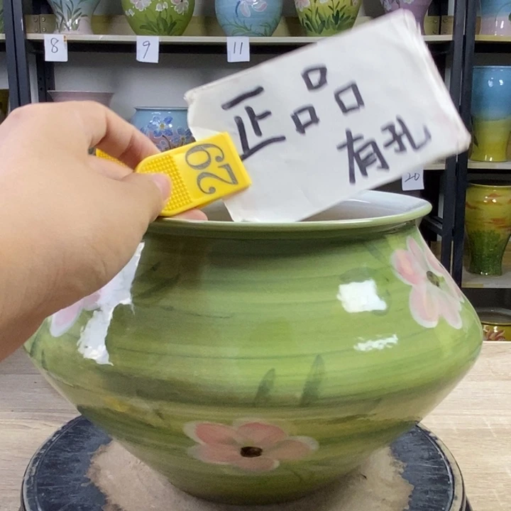 景德镇高温陶瓷花盆