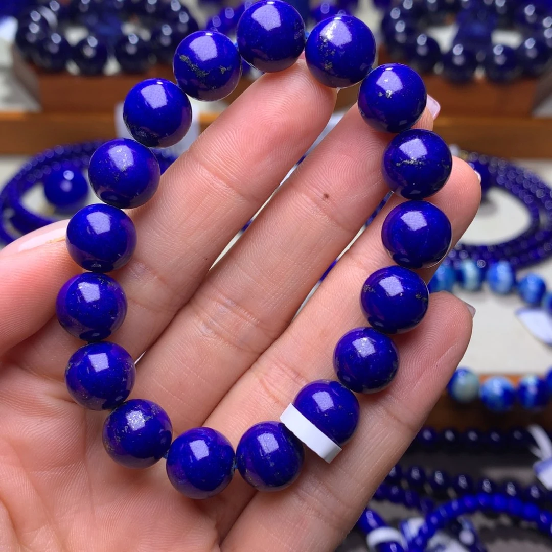 青金石手串未镶嵌好**！