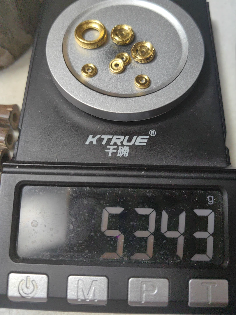 足金999卡环万向轴黄金手串配饰