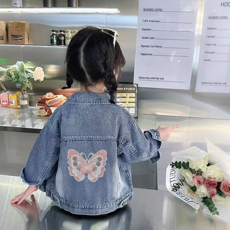 女童春秋款牛仔外套2025新款春装儿童上衣洋气小女孩宝宝春季衣服