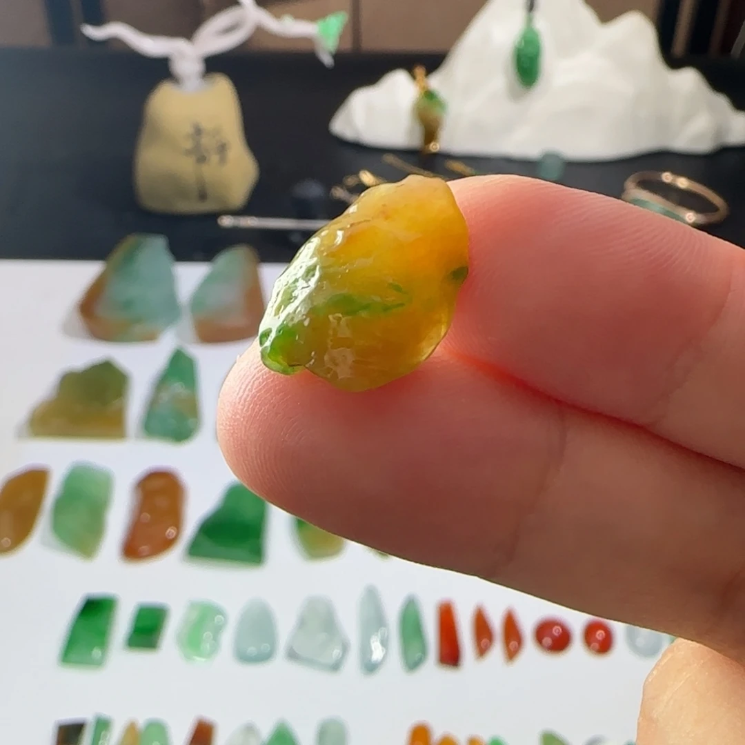 未镶嵌定制翡翠材料
