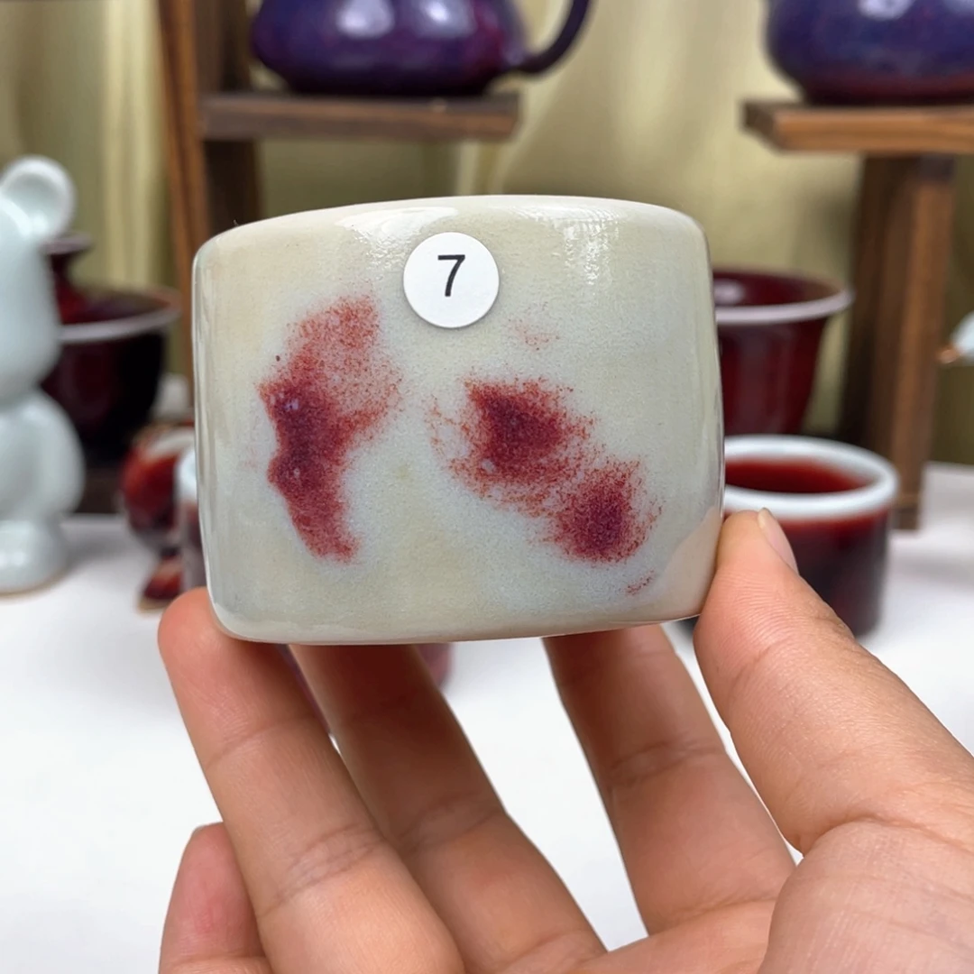 亦***然瓷片纯手工制作……