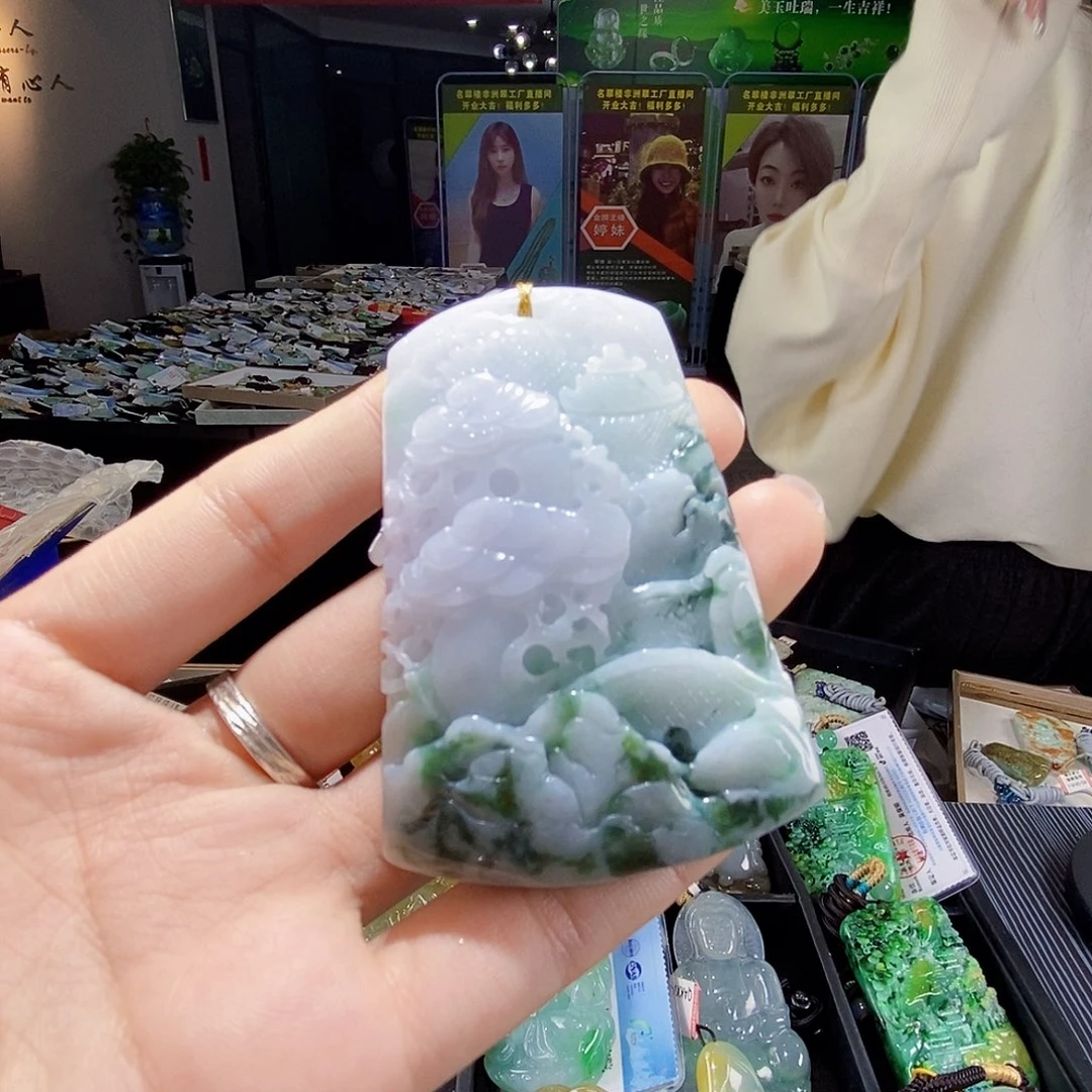 颈饰未镶嵌翡翠翡翠