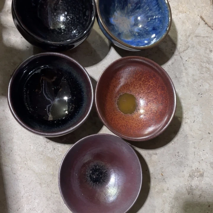 用***6茶盏建阳建盏微瑕茶盏