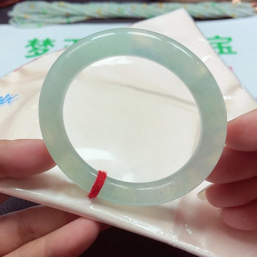 翡翠未镶嵌手镯天然缅甸A货翡翠