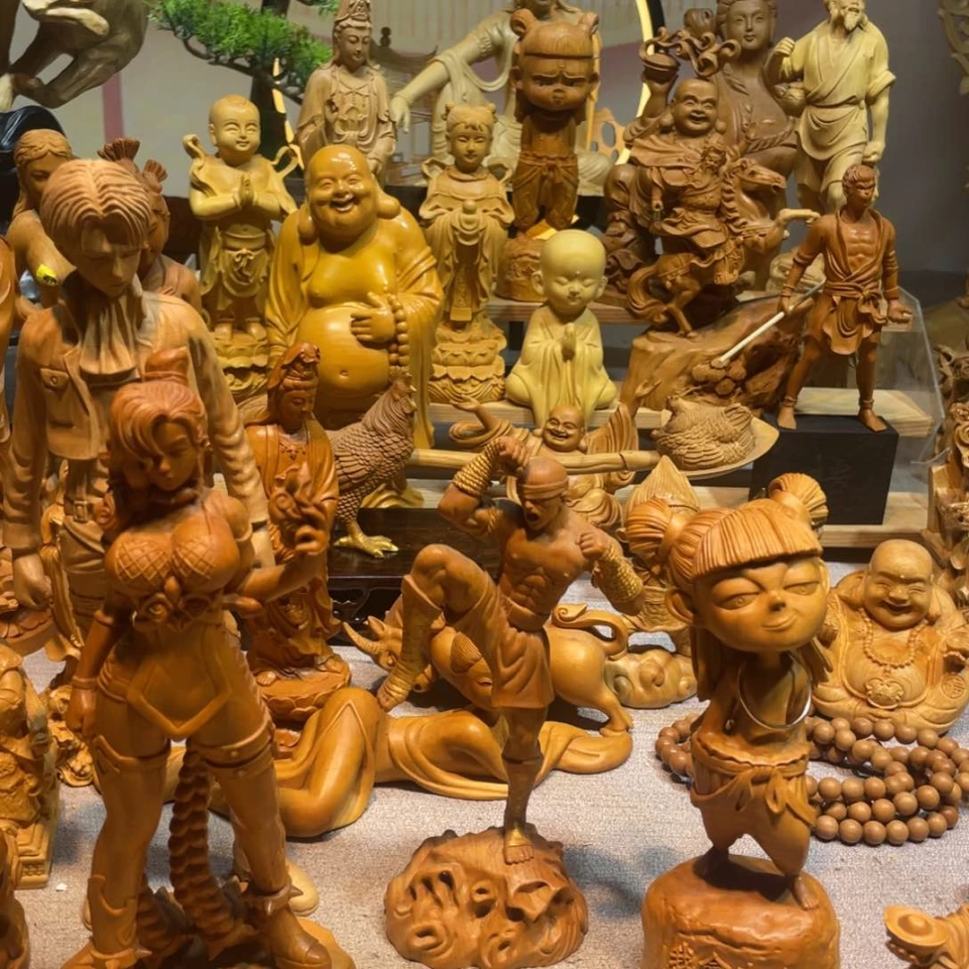 黄杨木刘*刀小叶黄杨木三件套