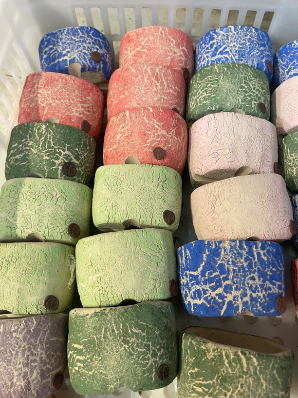 木栖花盆（小浴缸一组3个）一物一拍