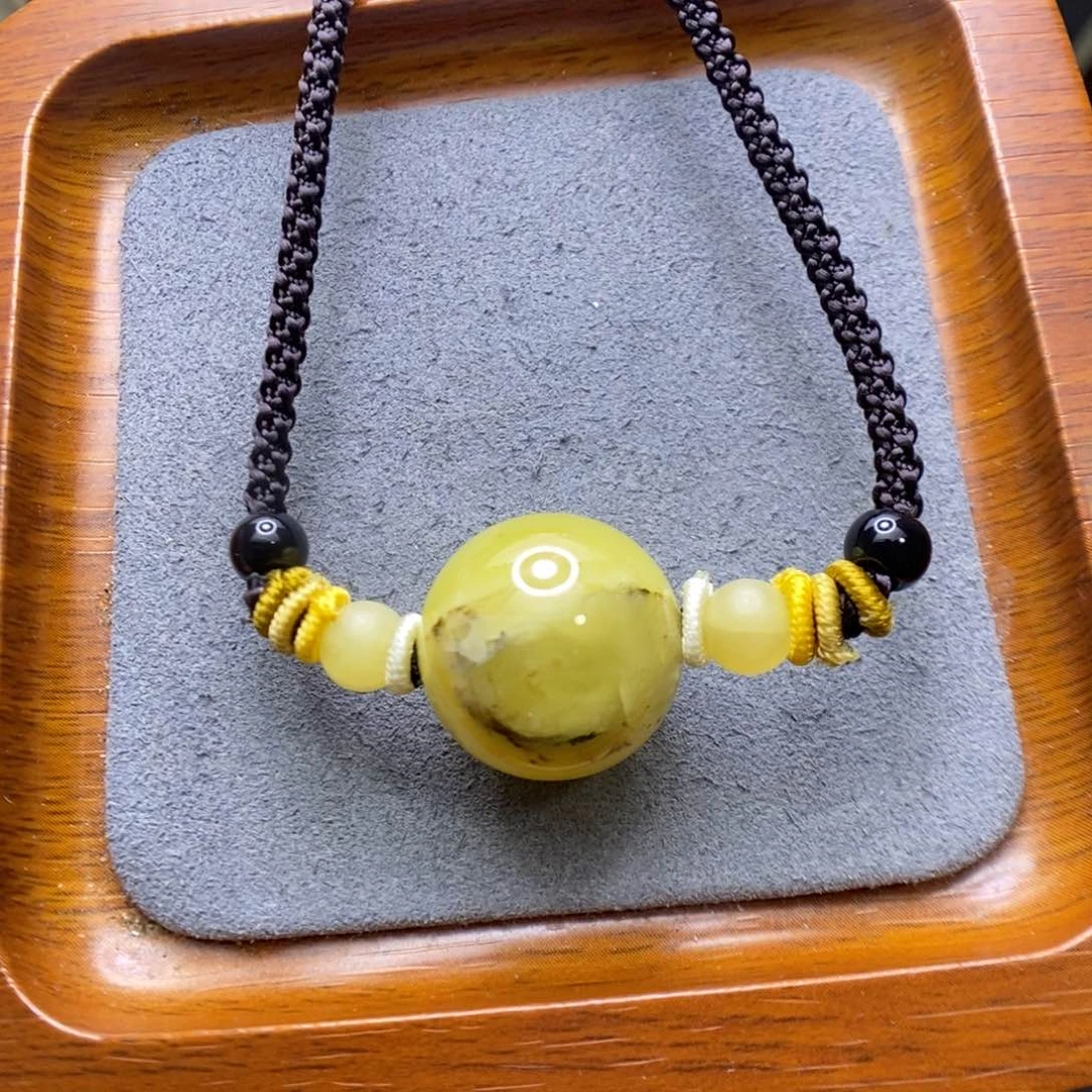 未镶嵌项链蜜蜡用****8郎