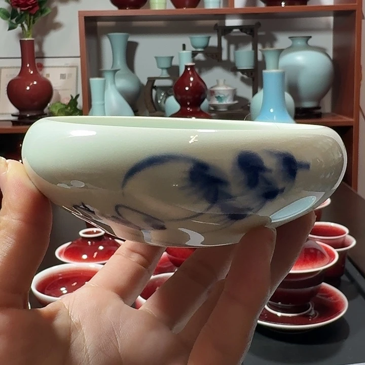 景德镇高温陶瓷烟灰缸