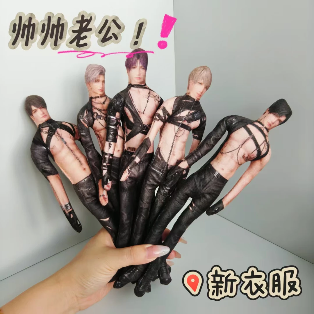 黑色诱惑恋与深空周边秦彻黎深祁煜有铁丝骨架双面不同抽象可扭动