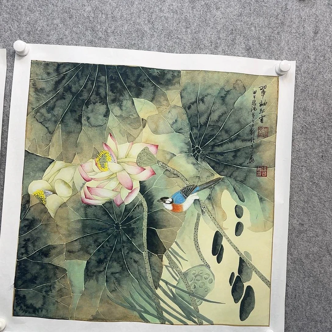 书法作品多次参加