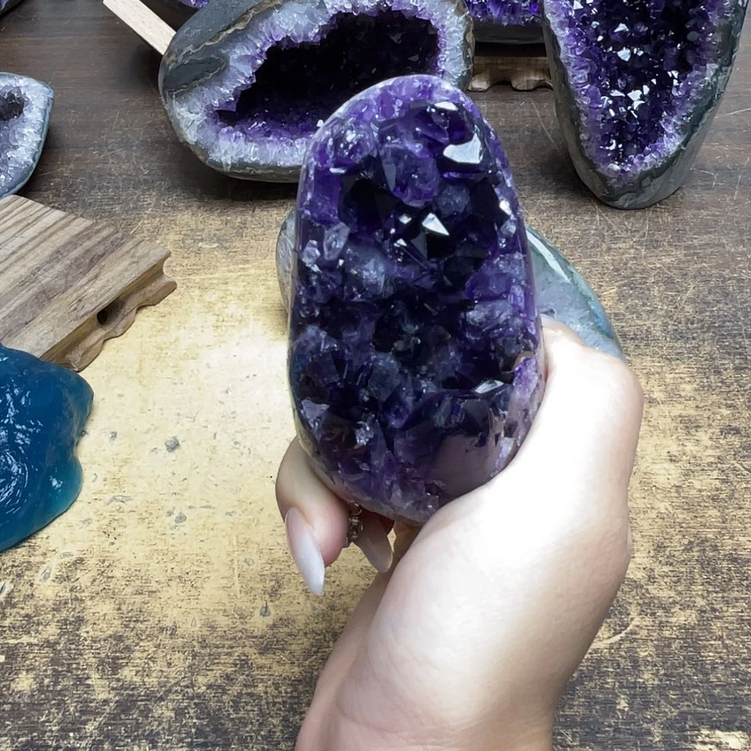 未镶嵌大型摆件（非配饰）紫晶