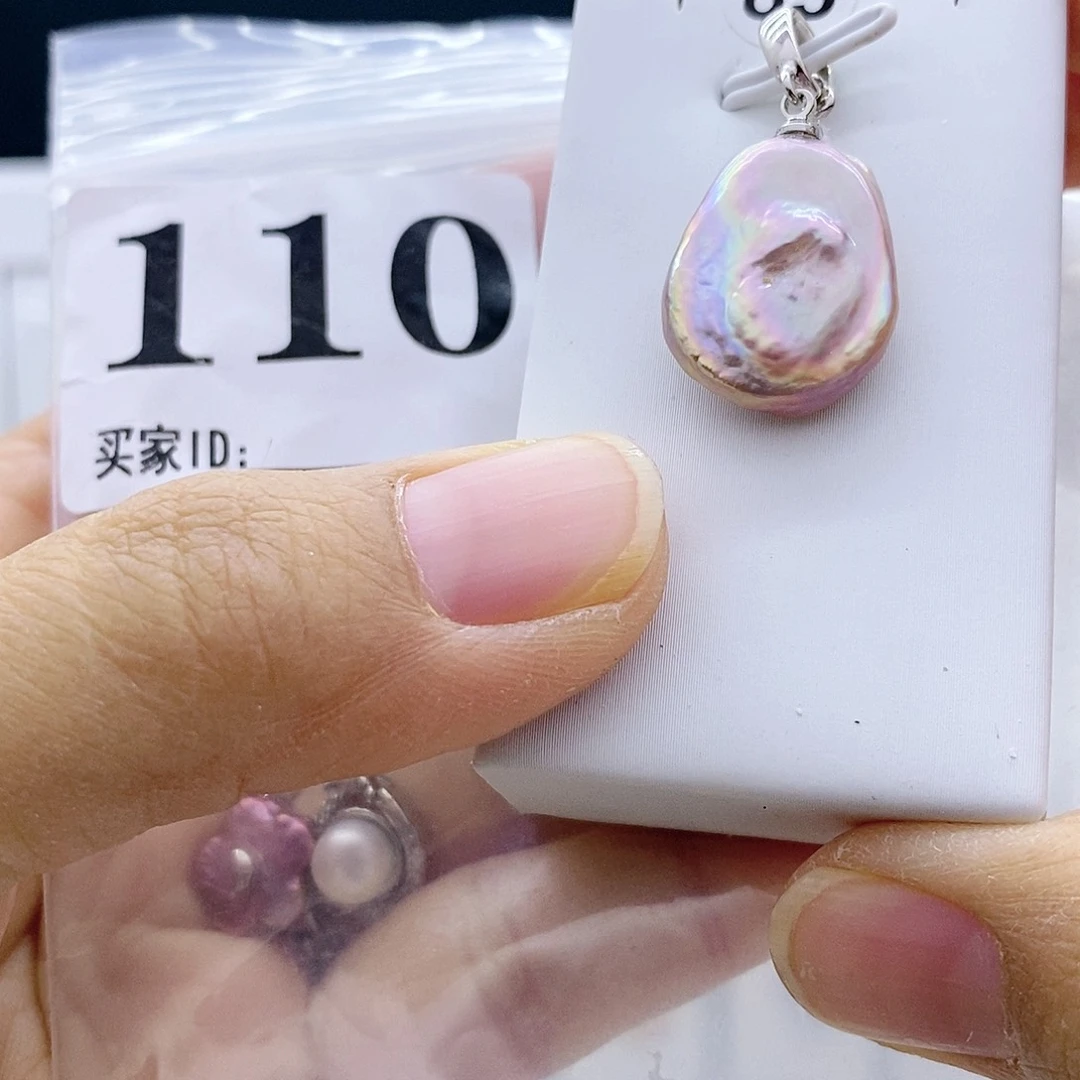 颈饰钛钢淡水珍珠