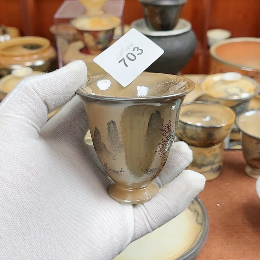 【闪购商品】沁庐柴窑古法柴烧全手工茶具