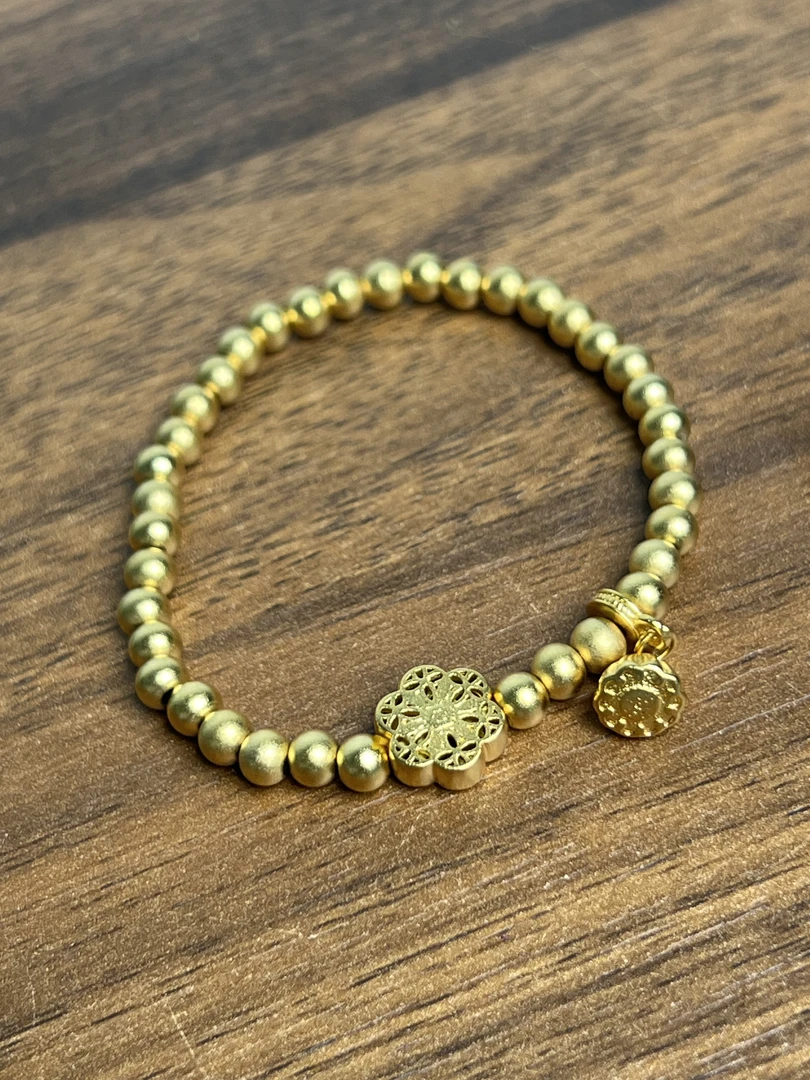 ZSJ0853大相圆花珠手链