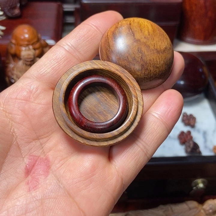 黄花梨/降香黄檀戒指盒