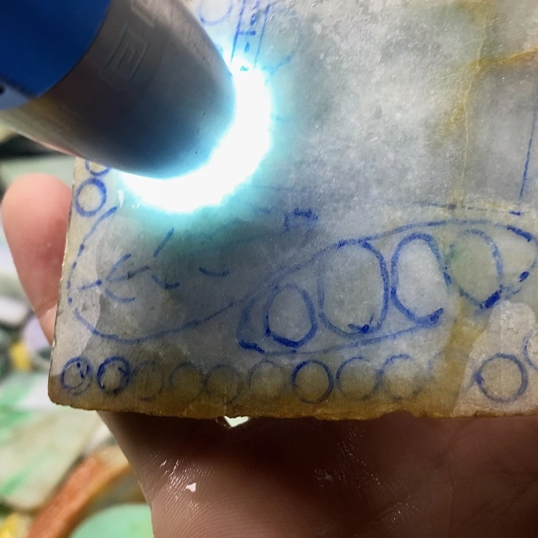 翡翠散珠天然缅甸