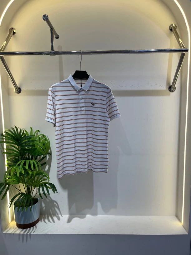 夏季常规条纹男装T恤