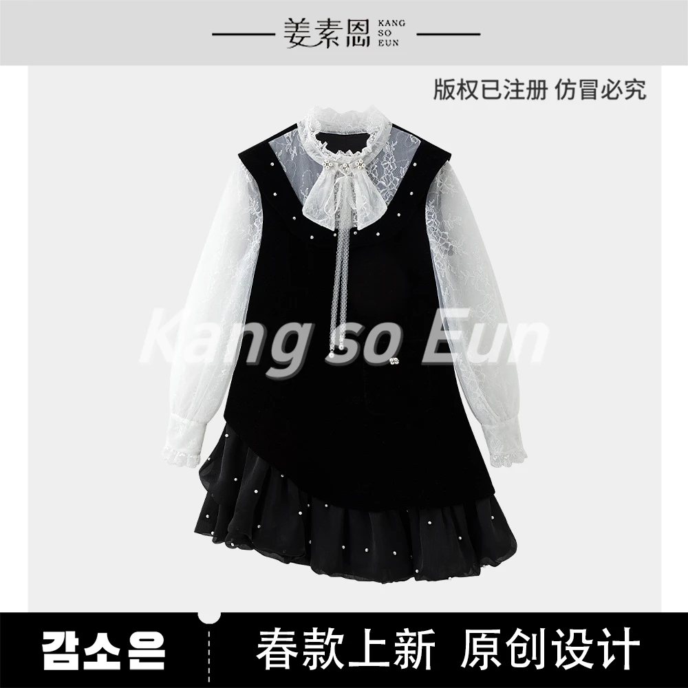 【高高甄选】【邂逅】气质时尚设计感连衣裙GY24DT071232