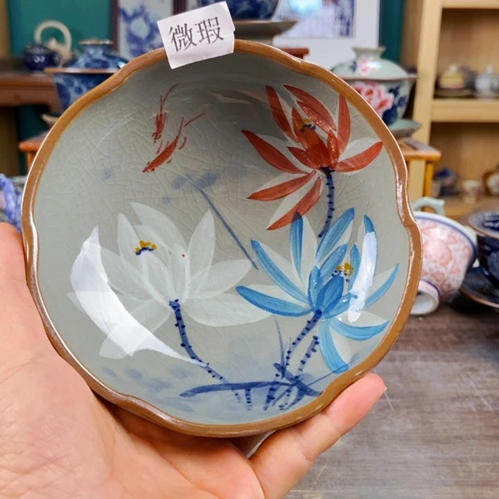 瓷片手工制作工艺精湛等特点