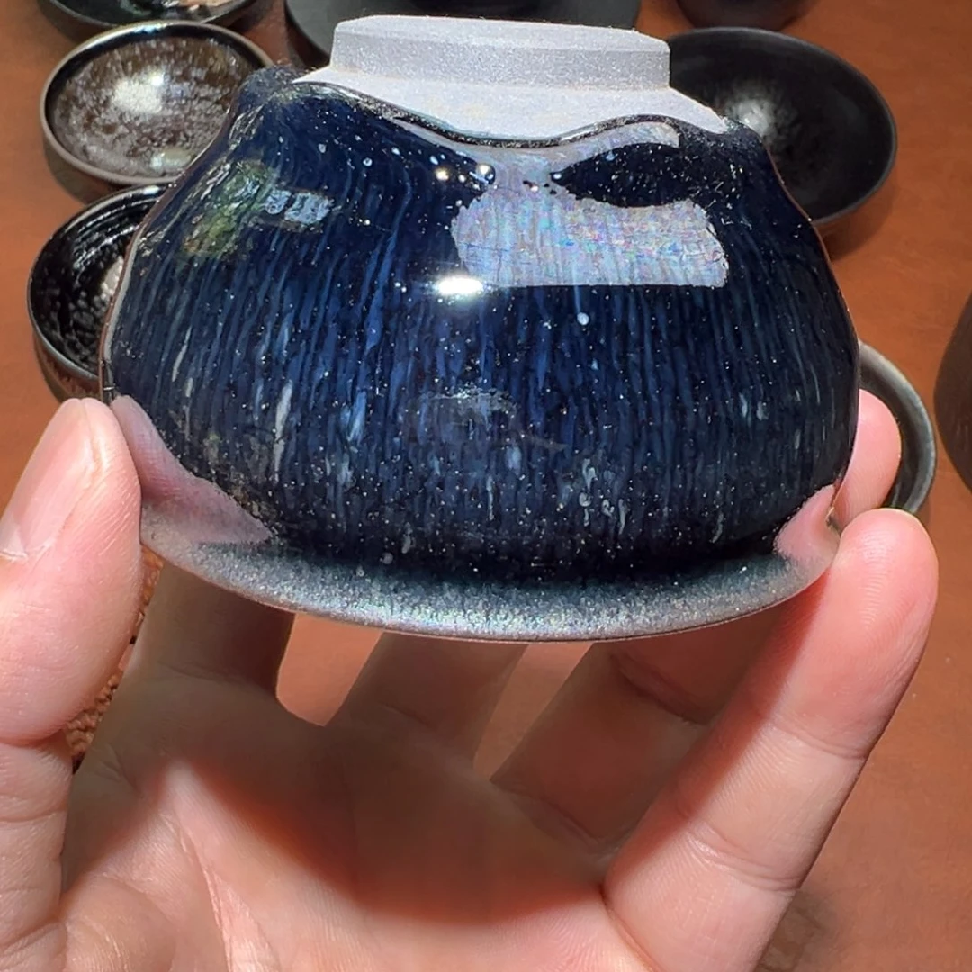 茶盏柴烧主人杯建窑建盏茶盏