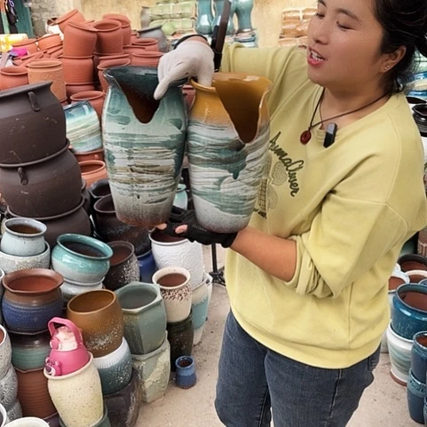 14口26高两个盆。