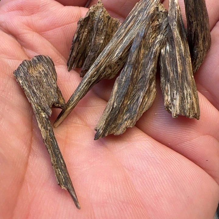 沉香摆件广东树心虫漏2.5克