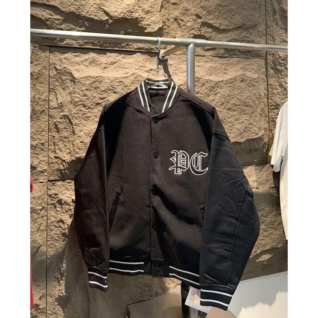 大占推荐  9881  休闲时尚潮牌加厚针织棒球服夹克外套