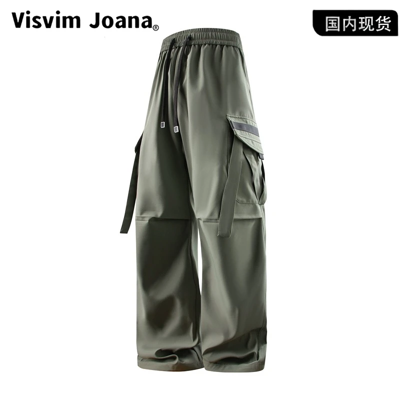 【品牌现货撤柜】美式潮流工装裤子春秋季高街宽松运动裤子情侣款休