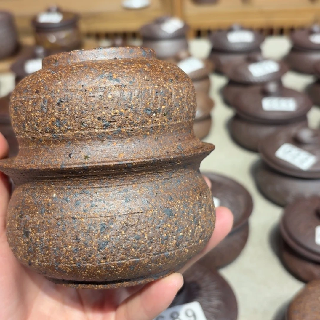 摆件粗瓷茶具素胎无釉