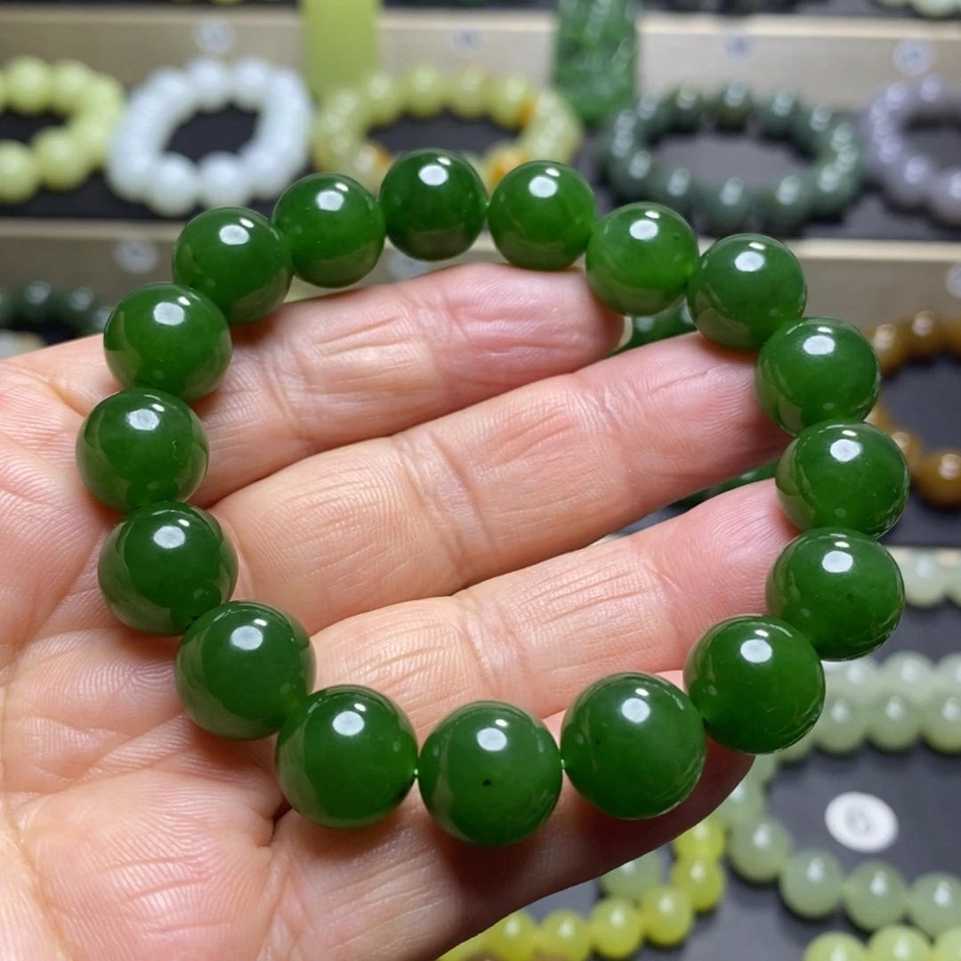 和田玉手串未镶嵌