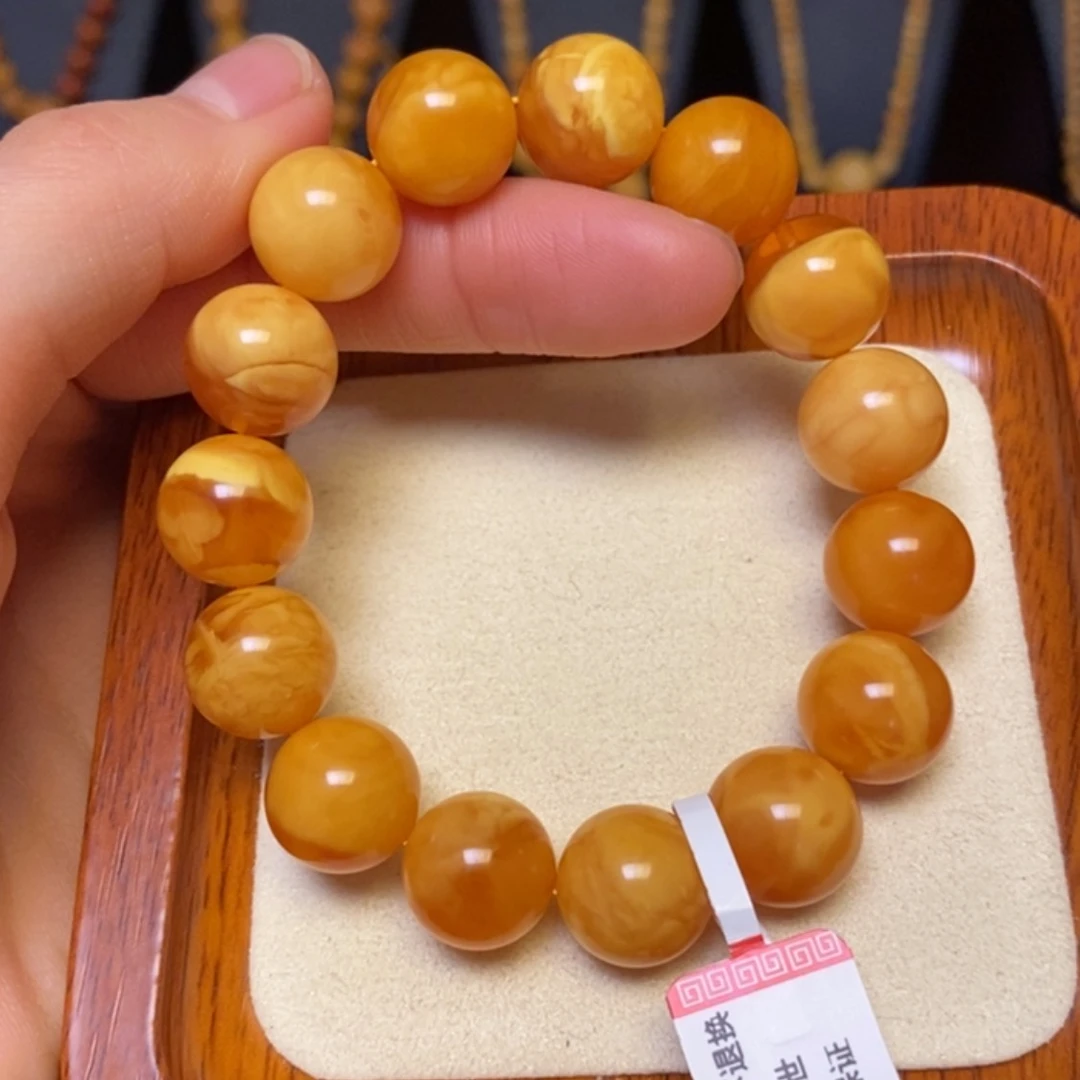 【闪购商品】蜜蜡手链未镶嵌手串