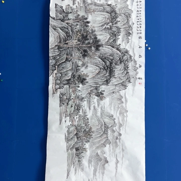 国画纯手绘作品欣赏图