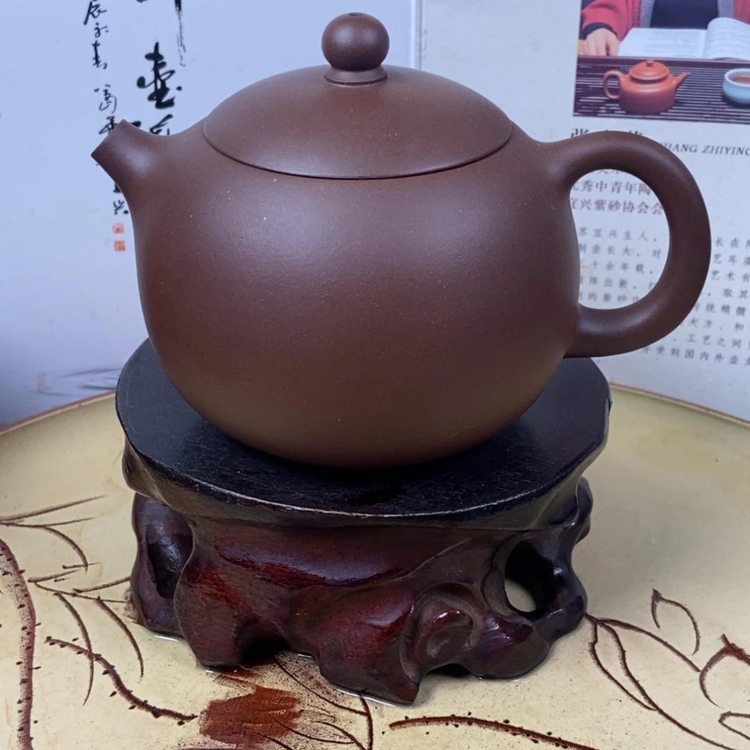 紫砂茶壶全手240 宜兴紫砂壶容量