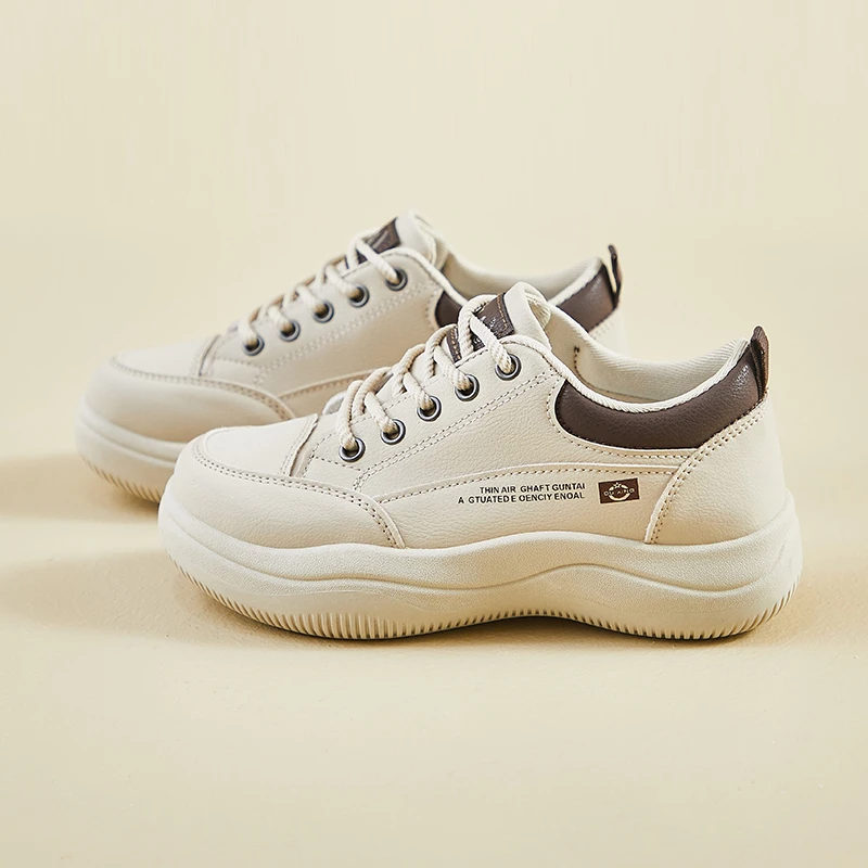 2025年秋季新款时尚百搭女鞋板鞋潮鞋平底小白鞋潮流运动休闲女鞋