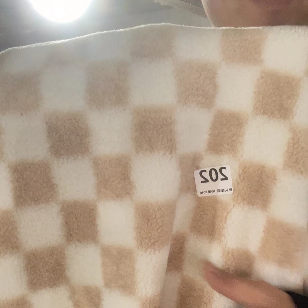 化纤宽1.6米单面羊羔绒2米价202