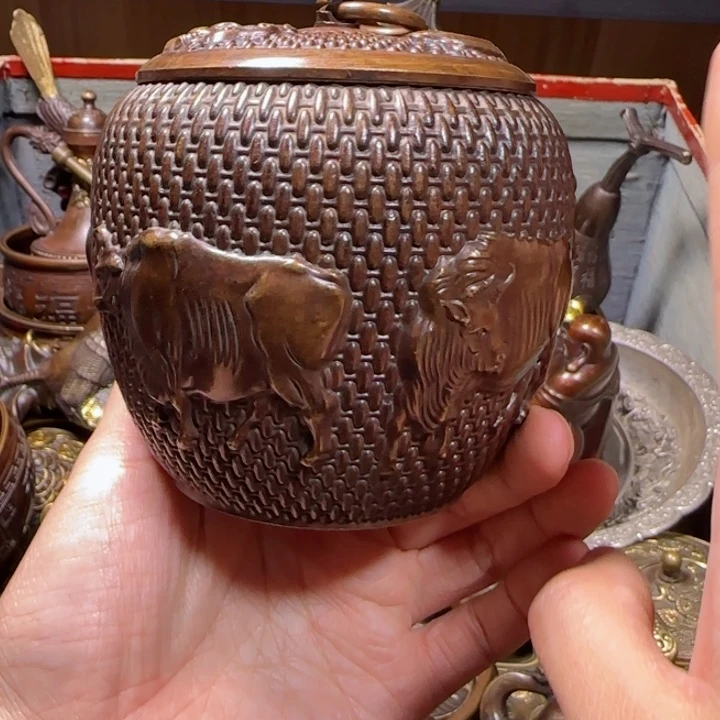 铜器把玩摆件链接